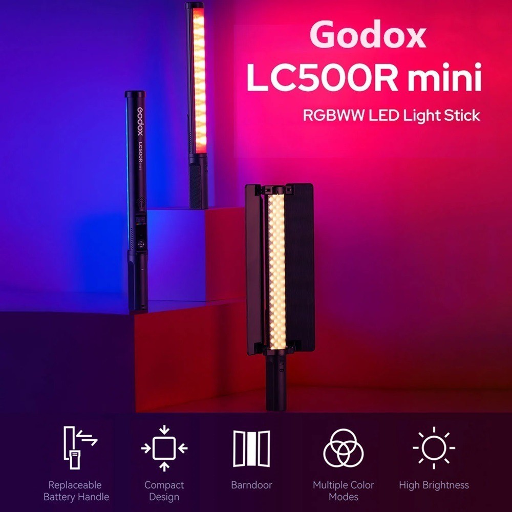 GODOX LC500 MINI / LC500R MINI LED LIGHT STICK