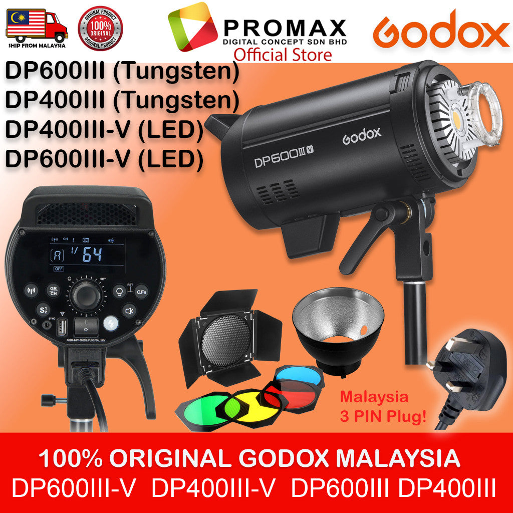 Godox DP400III DP600III DP400III V DP600III V DP800III V Studio Flash light strobe DP400 III DP600 III DP800 III V