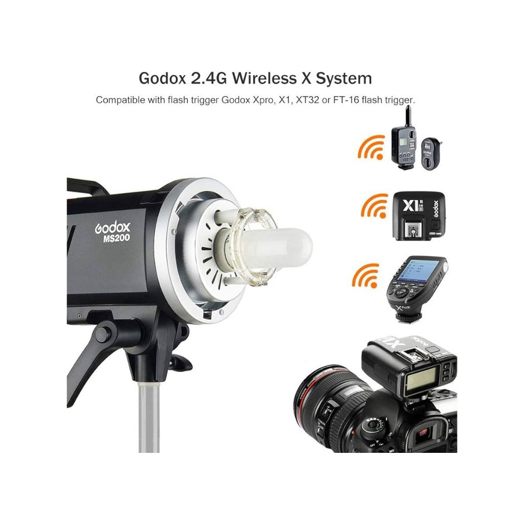 Godox MS200 MS200V MS300 MS300V MS-200 MS-200V MS-300 MS 200 MS 300 MS 300-V Monolight Studio Flash Studio Light