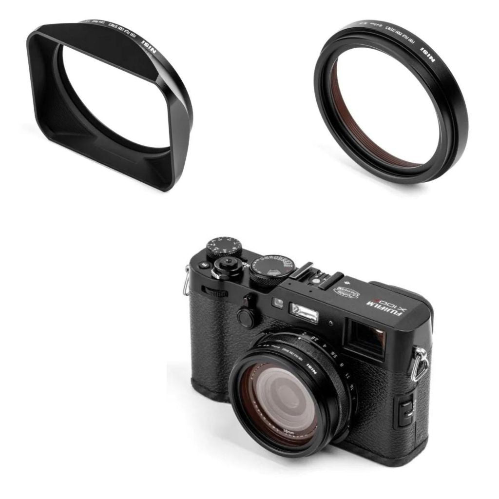 NiSi X100 SERIES NC UV FILTER SET FOR FUJIFILM X100 X100S X100F X100T X100V X100VI ( CAMERA NOT INCLUDED )