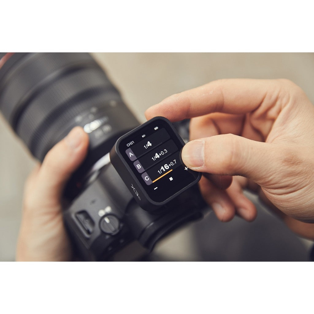 Godox X3 TTL Wireless Flash Trigger For ( Fuji , Sony , Nikon , Olympus , Canon )