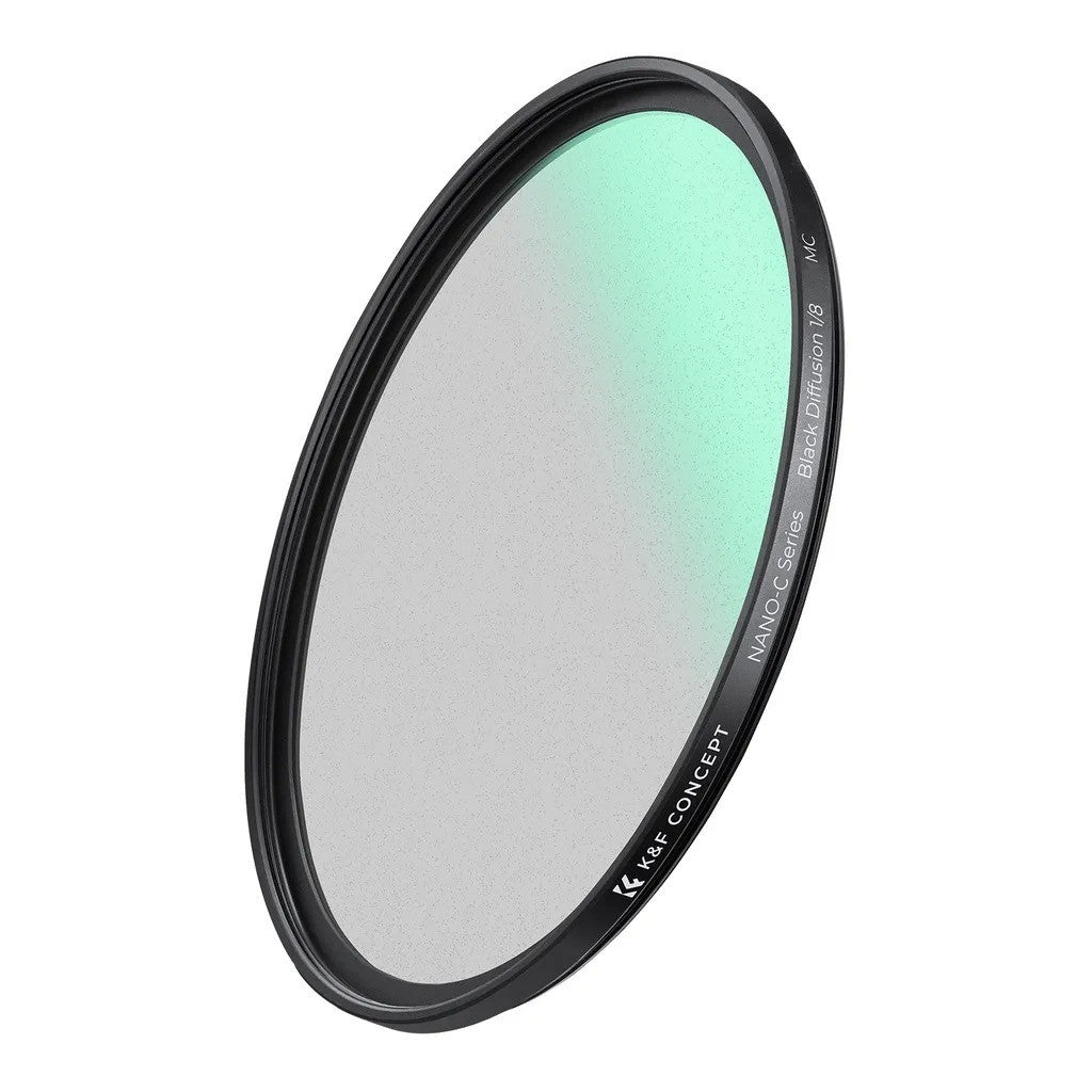 CHEAPEST K&F Concept Nano-C Series 1/4 1/8 Black Mist Black Diffusion Filter Green Coatings (K&F Malaysia)