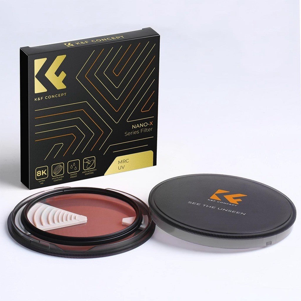 K&F Concept Nano-X Series CPL circular polarizer Filter 67mm / 72mm / 77mm / 82mm / 95mm