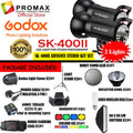 GODOX SK-400II / SK-400II-V DUAL SET Studio Flash Strobe Light SK400 II SK400II sk400iiv