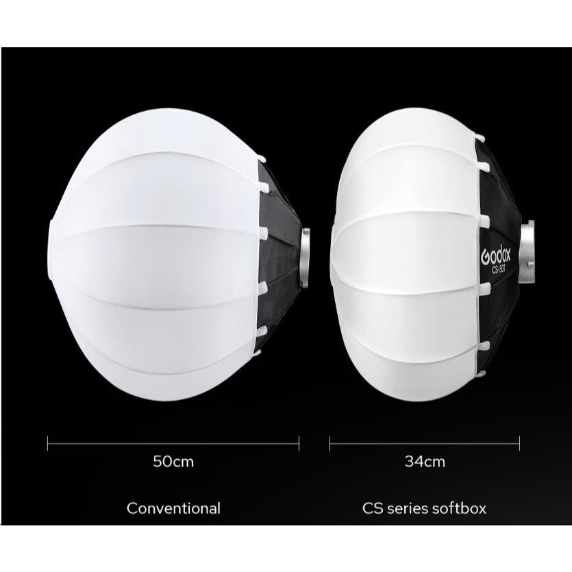Godox CS-85T / CS-65T / CS-50T Lantern Softbox with Bowens Mount+ Skirt
