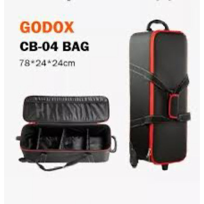 Godox CB-04 Hard Carrying Case with Wheels bag CB04