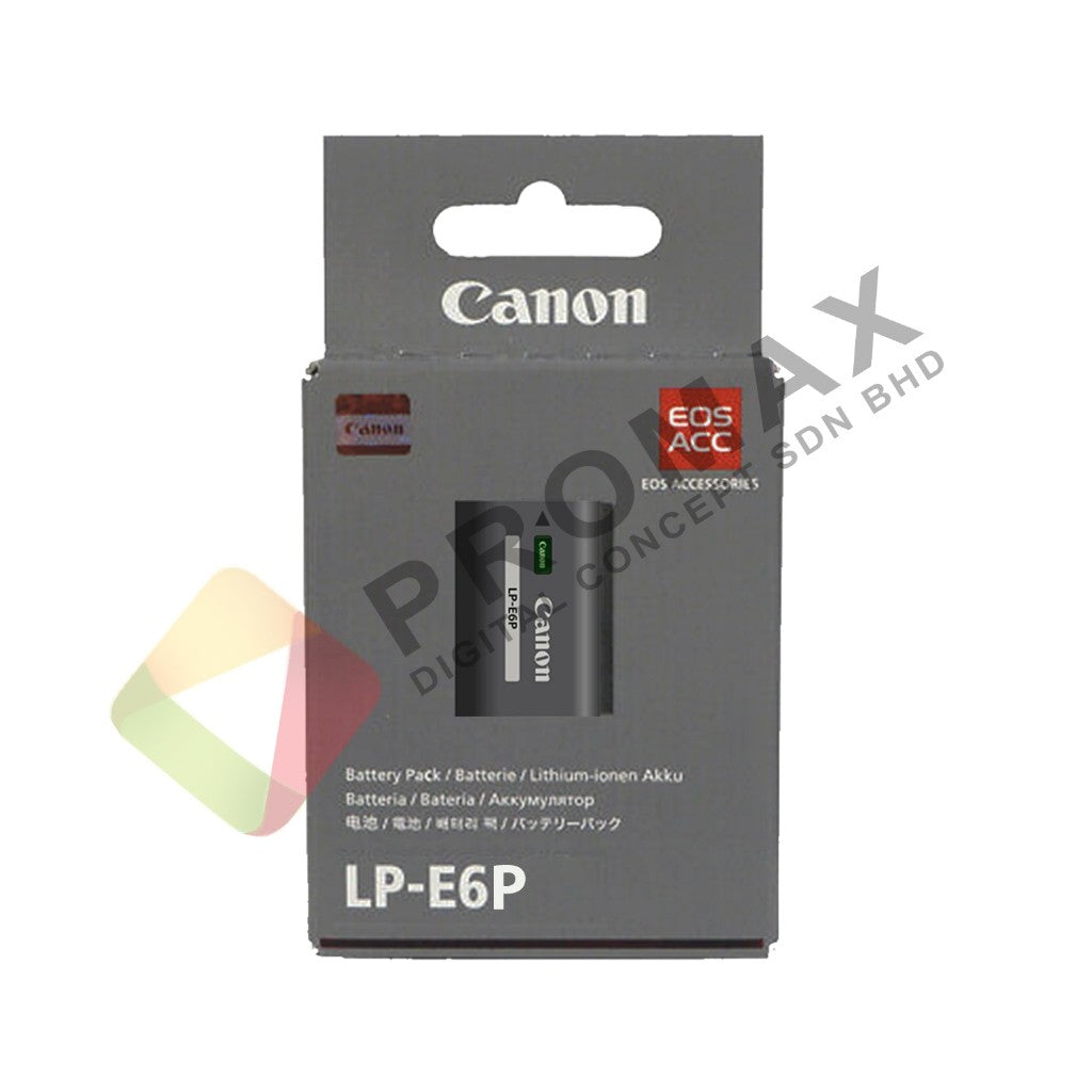 Canon LP-E6P Lithium-Ion Battery Pack for EOS R5 R5 II R6 R5c R6 II R7 LPE6P LP E6 P