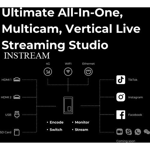 Yolobox Ultra/Yololiv Instream/Yolobox Pro/Yolobox Mini Live Streaming Switcher Encoder Monitor
