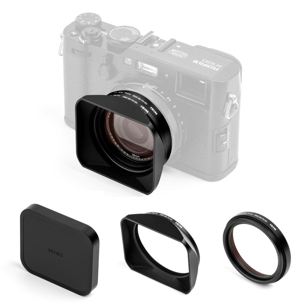 NiSi X100 SERIES NC UV FILTER SET FOR FUJIFILM X100 X100S X100F X100T X100V X100VI ( CAMERA NOT INCLUDED )