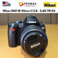 Used Nikon D60 18-55mm f/3.8 - 5.6G VR Kit