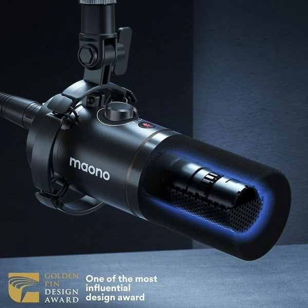 MAONO PD200X TYPE-C /XLR Dynamic Microphone For Podcasting/Recording/Audio Interface Sound Card Caster Maonocaster