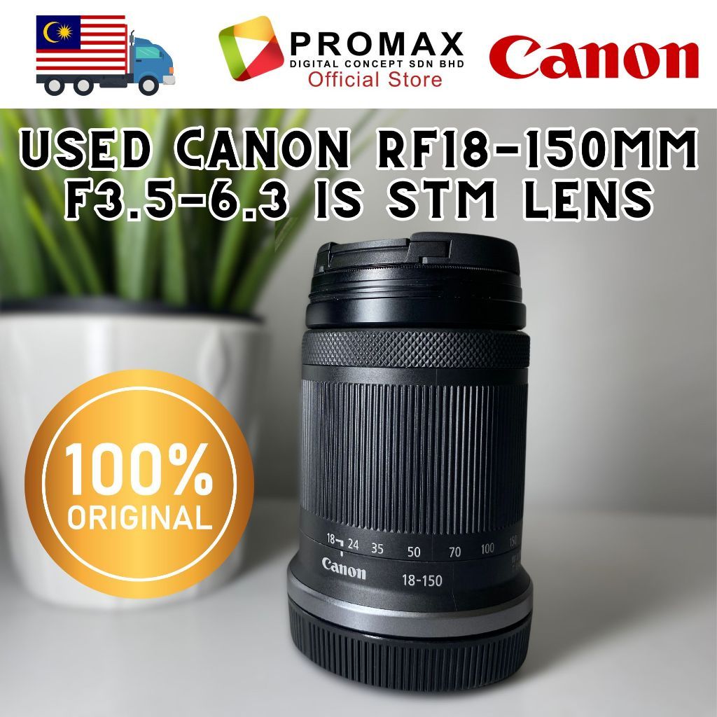 Used Canon RF-S 18-150mm F3.5-6.3 IS STM Lens