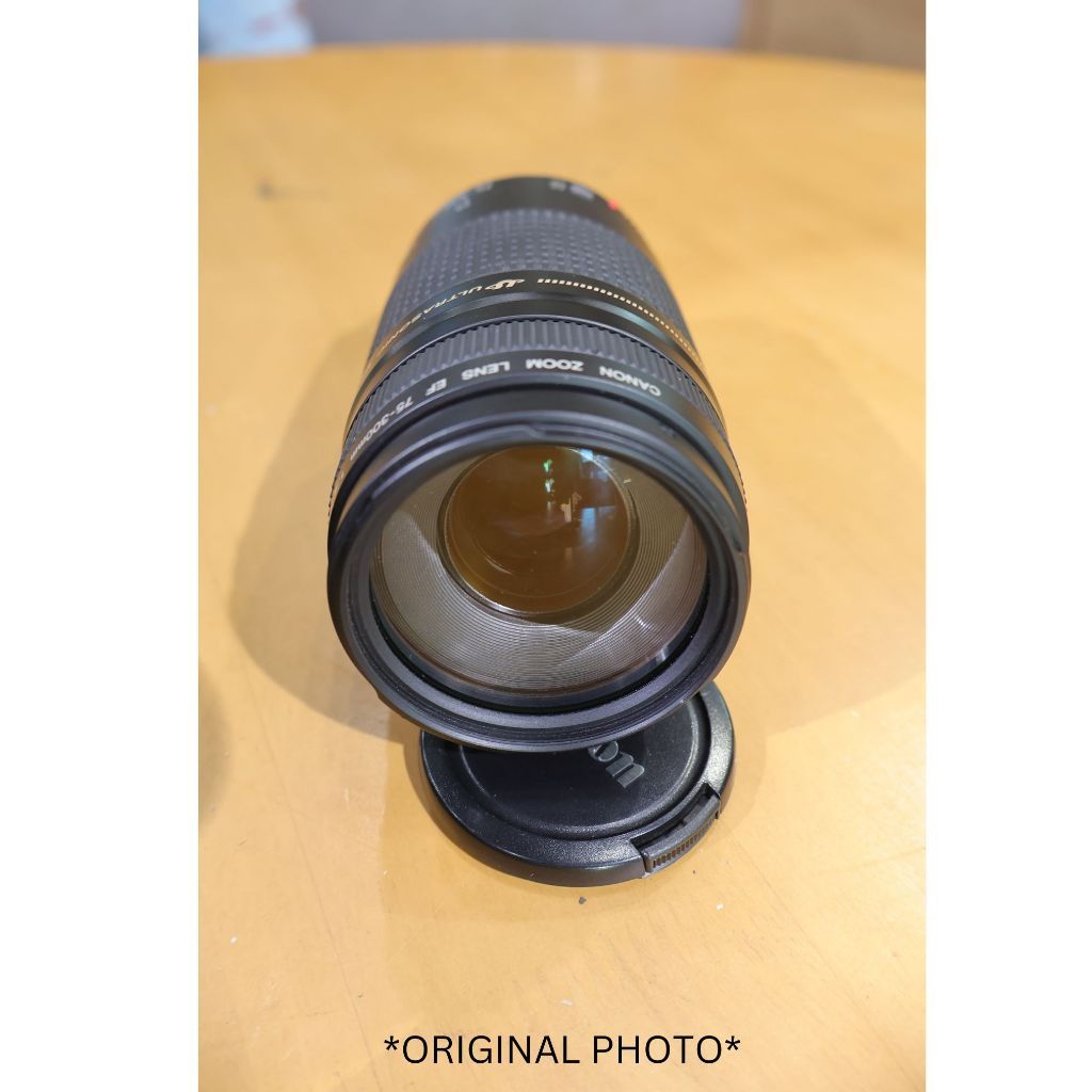 USED CANON EF 75-300mm F/4 - 5.6 II Ultrasonic USM Zoom Lens