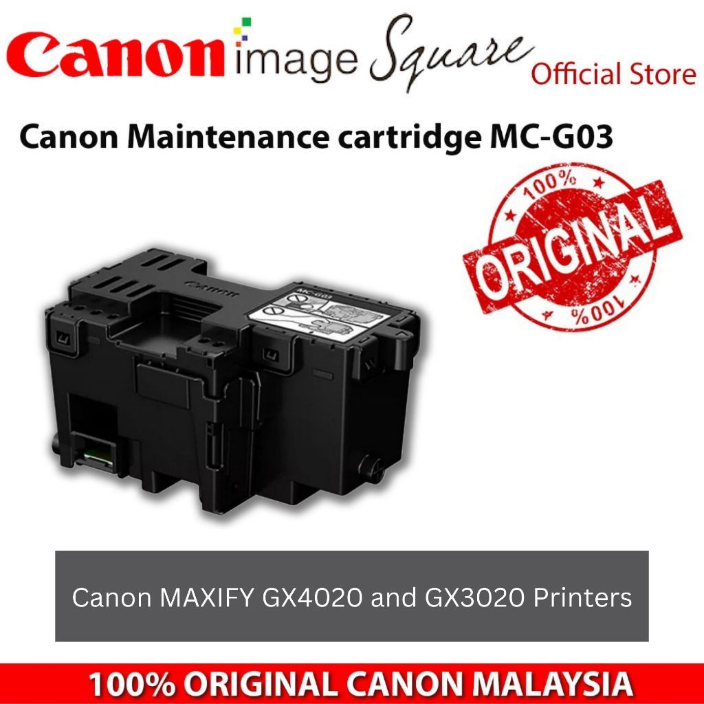 Canon MC-G03 / MC-G04  Maintenance Cartridge for Canon Printers