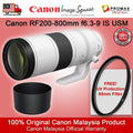 READY STOCK! CANON RF200-800MM  F/6.3-9 IS STM RF 200-800MM RF200-800