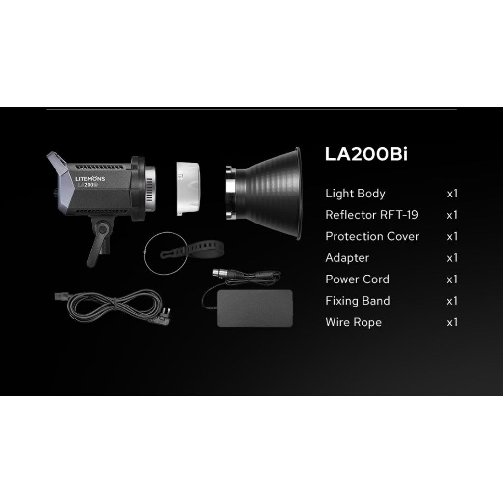 GODOX LITEMONS LA200D LA200BI Daylight / BIO COLOR LED CINTINUOUS LIGHT