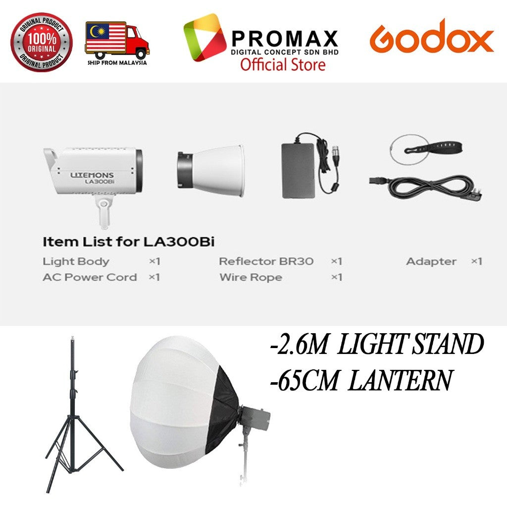 CHEAPEST! GODOX LITEMONS LA150D LA150BI LA200D LA200BI LA300BI Daylight / BIO COLOR LED CINTINUOUS LIGHT