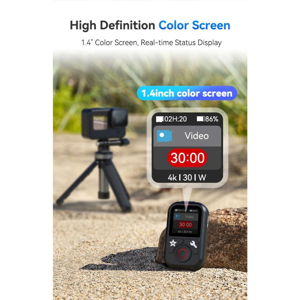 New! TELESIN S5-RMT-01-TGP Smart Wireless Remote Control Waterproof