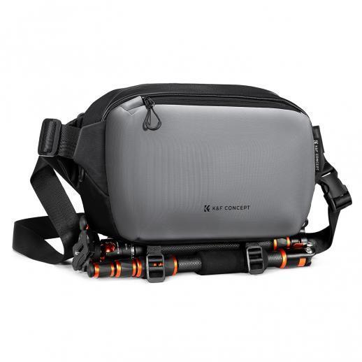 K&F CONCEPT 2 IN 1 SLINGBAG CROSSBODY SLING BAG ALPHA 10L EVERYDAY SHOULDER BAG & MULTIFUNCTION KF13.157