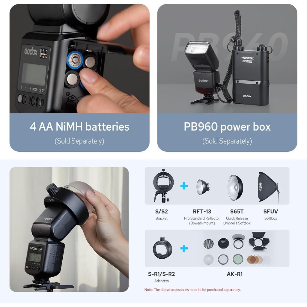 Godox TT520III / TT560II Camera Flash Speedlight free Wireless Flash Trigger tt520 iii tt560 ii