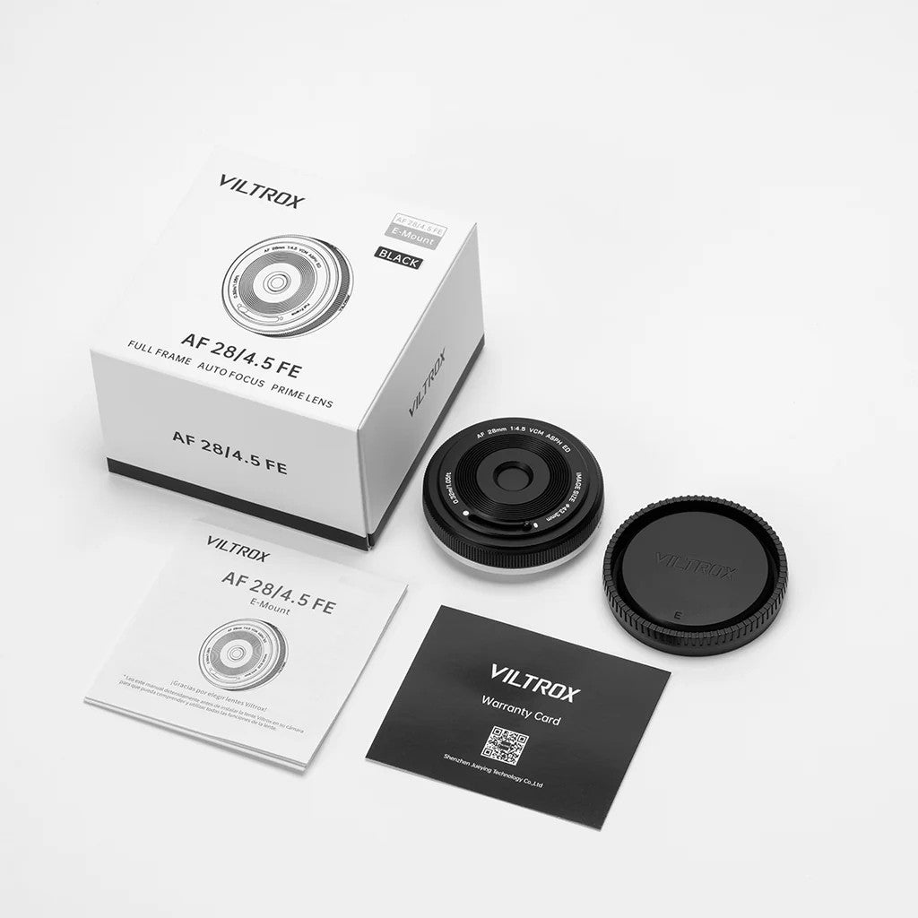 VILTROX AF 28mm f4.5 Full-Frame Pancake Lens for Sony FE , Fuji X and Nikon Z Mount
