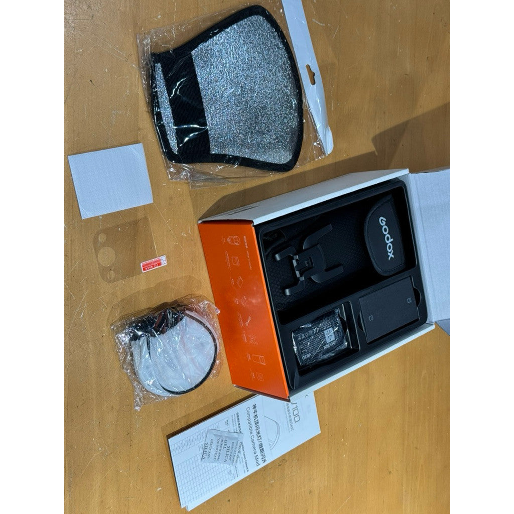Godox V100 Sony TTL Flash (used). still got 11 months warranty.