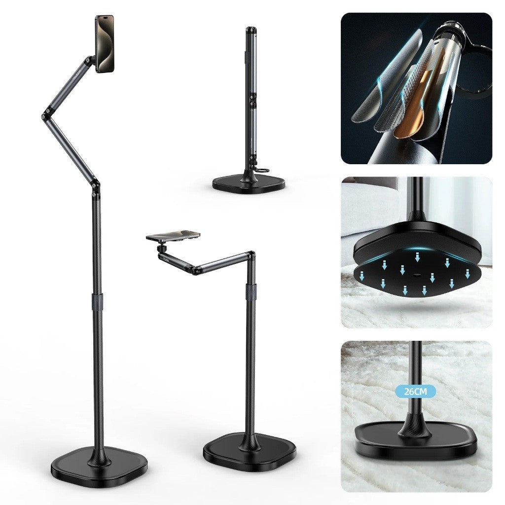 Telesin P3-FS-01 Mobile Video Live Streaming Floor Stand Magsafe