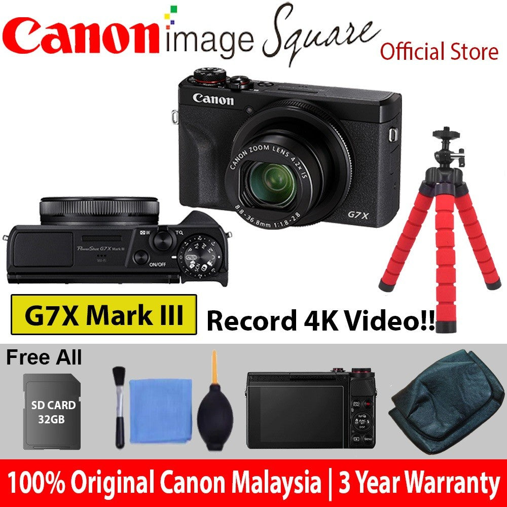 Canon Powershot G7X MkIII / G7XMKIII G7X Mk II MARK III 30th Anniversary Edition Canon Warranty