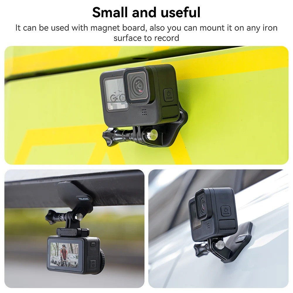 TELESIN TE-MMK-001 Magnetic Bracket Expansion Set (Neck Mount/Quick Release) Neck Holder Mount