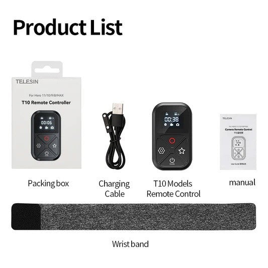 TELESIN GP-RMT-T10  T10 Smart Wireless Remote Control
