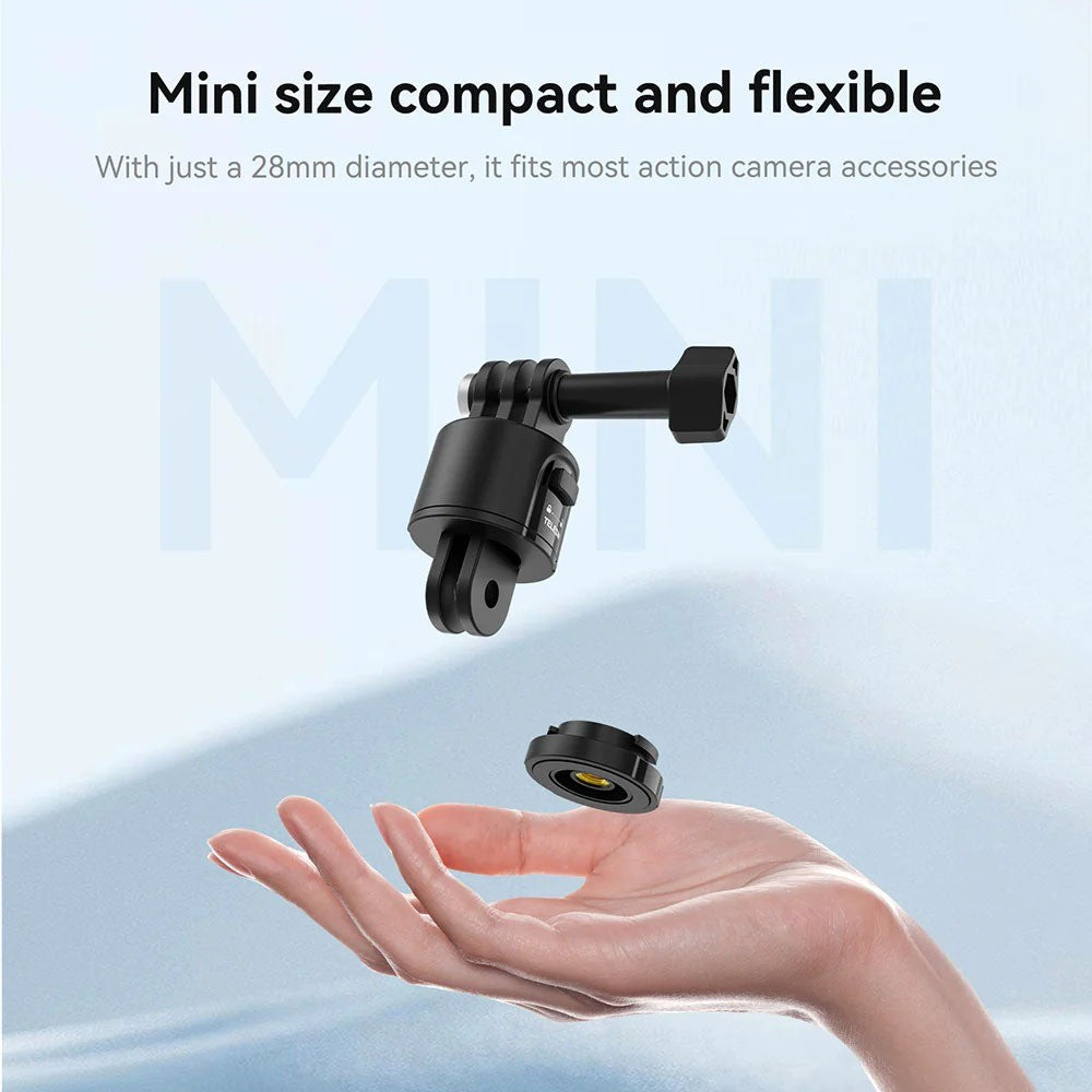 TELESIN Magnetic Mount Quick Release Set