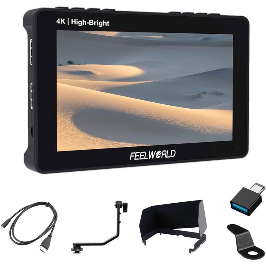 FEELWORLD F5 PROX 5.5" Inch 1600 Nits High Bright Monitor (Malaysia Local Warranty)