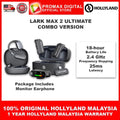 Hollyland LARK MAX 2 Wireless Microphone System with Lavalier mic (2.4 GHz, Black)