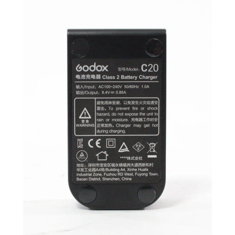 GODOX C20 Charger for V350 Flash VB20 lithium-ion battery