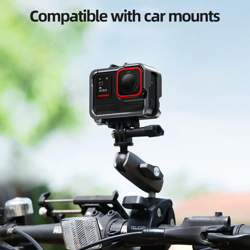 TELESIN S6-FMS-02 Vertical Shooting Quick Release Metal Rabbit Cage Protective