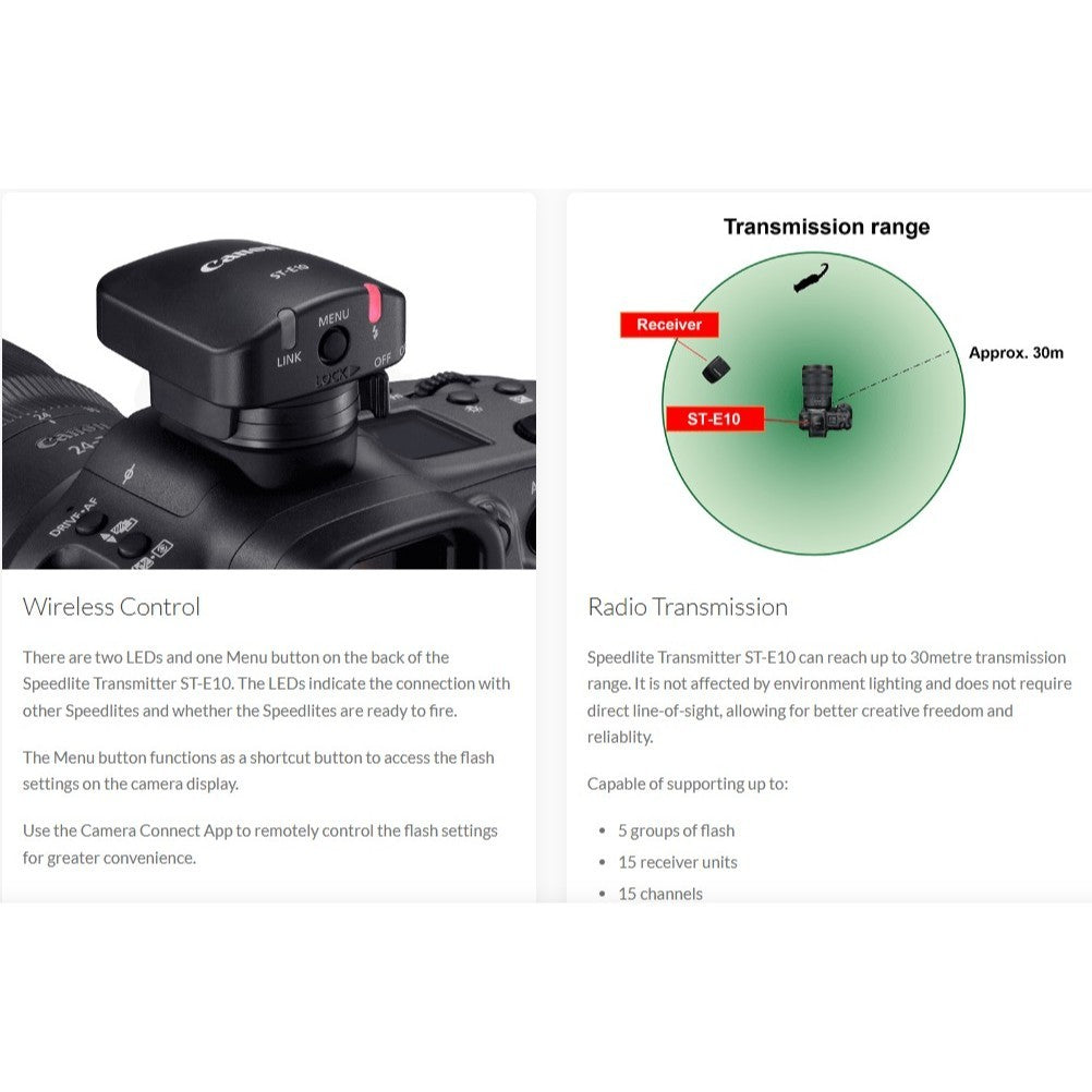 CANON ST-E10 SPEEDLITE TRANSMITTER