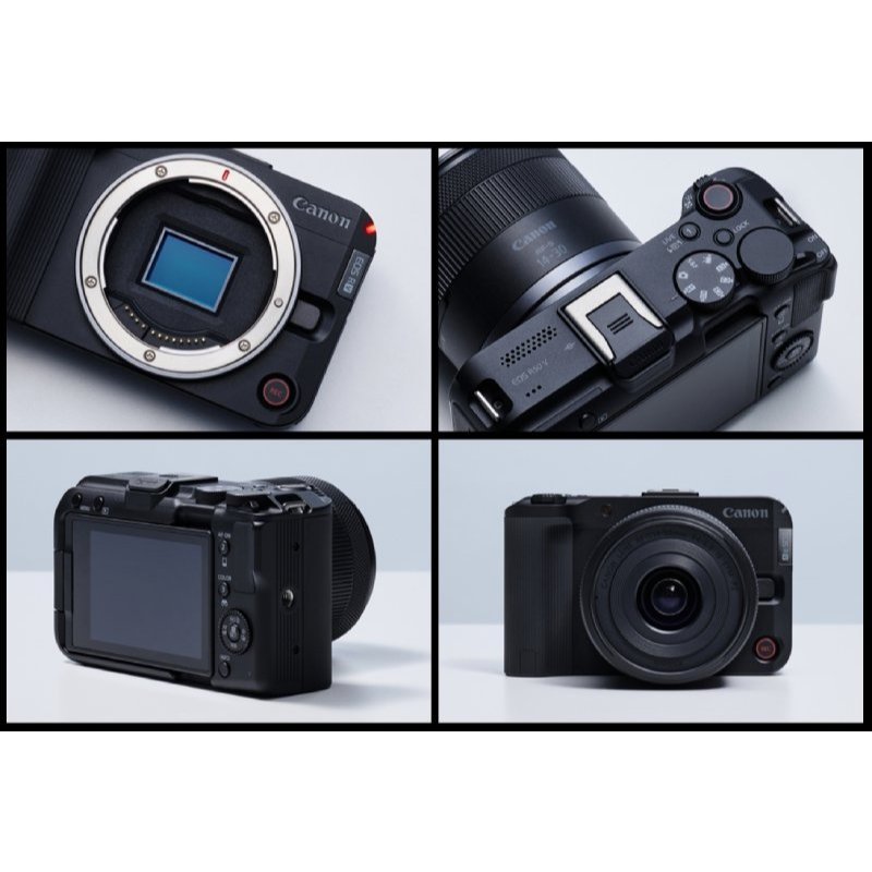 Canon EOS R50V with lens RF-S14-30mm F4-6.3 IS STM PZ Canon Malaysia R50 V 3years warranty HG-100TBR