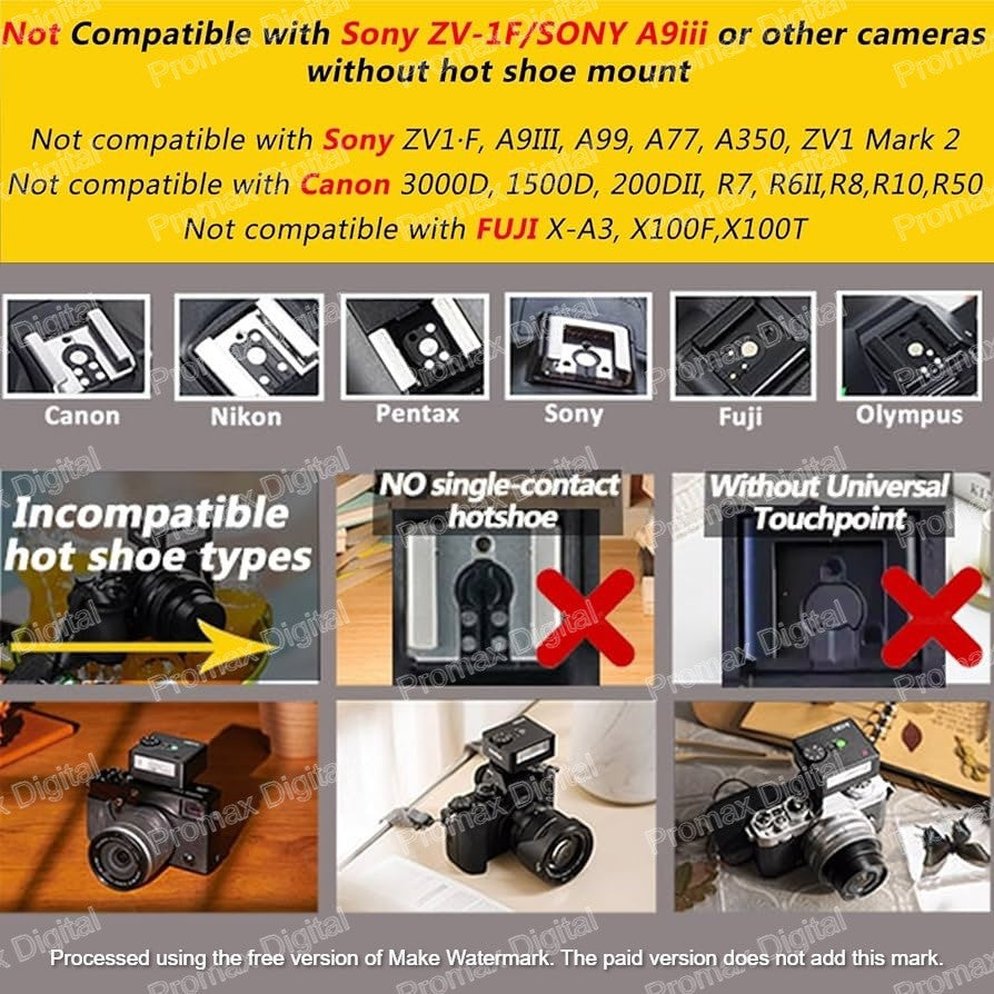 Godox iM22 mini iFlash flash for Canon Sony Fuji Nikon Olympus Pentas build in battery