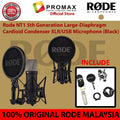 RODE NT1 5th Generation Large-Diaphragm Cardioid Condenser XLR/USB Microphone (Black)