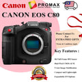 [PRE-ORDER 14 DAYS] CANON EOS C80 - Lightweight Full-Frame Cinema Camera with RF Mount