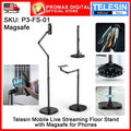 Telesin P3-FS-01 Mobile Video Live Streaming Floor Stand Magsafe