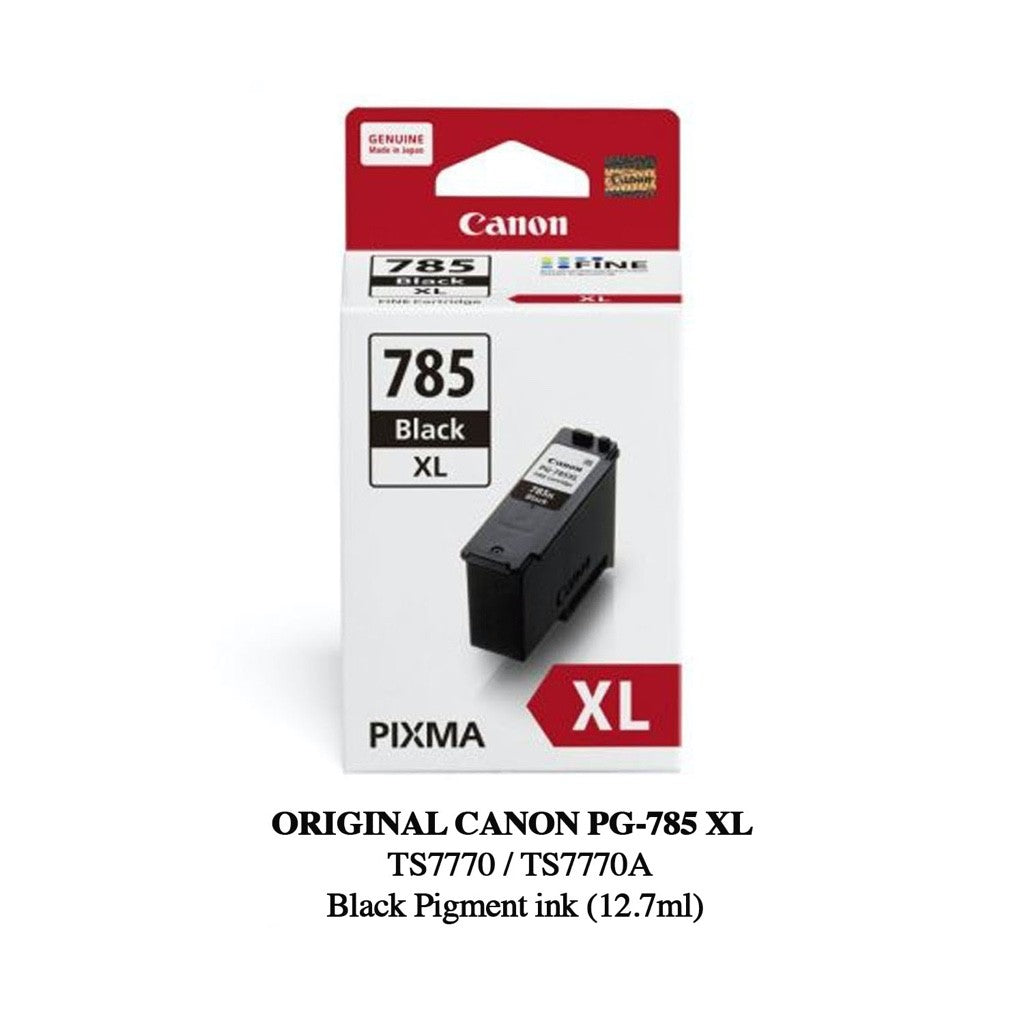 Canon PG-785 PG-785 XL CL-786 CL-786 XL Inkjet Consumable Ink Cartridge for Printer TS7770 / TS7770A