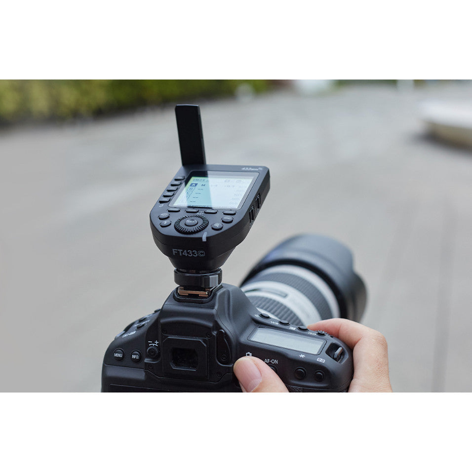 Godox FT433 TTL Wireless Flash Trigger FT433C for Canon FT433S Sony FT433N Nikon.