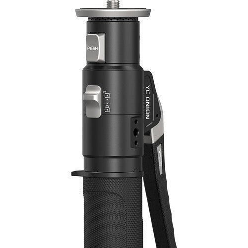 YC ONION PINETA PRO Carbon Fiber Monopod MQP-162 / MQP-16260S (One-Hand Operation) with FH-60 BC44 BF44 Accessories