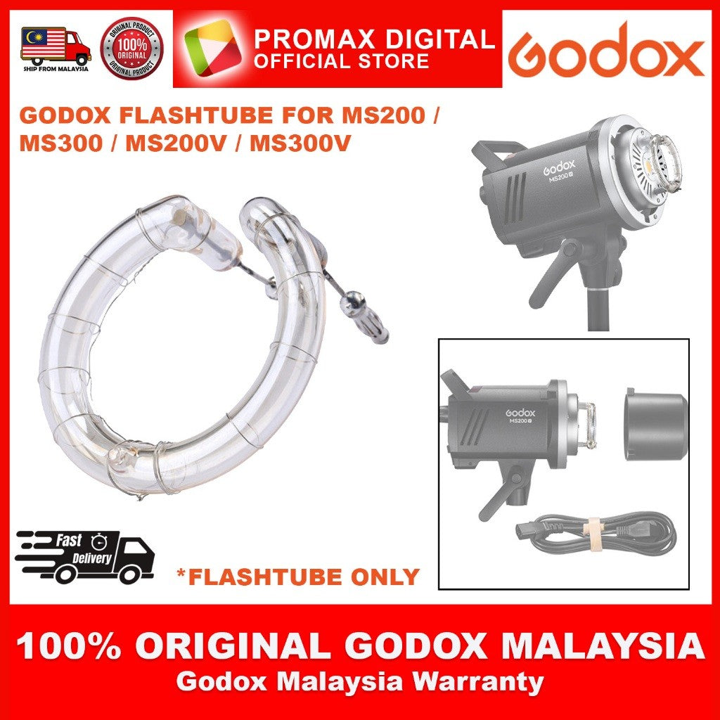 GODOX FLASHTUBE FOR GODOX MS200 / MS300 / MS200V / MS300V