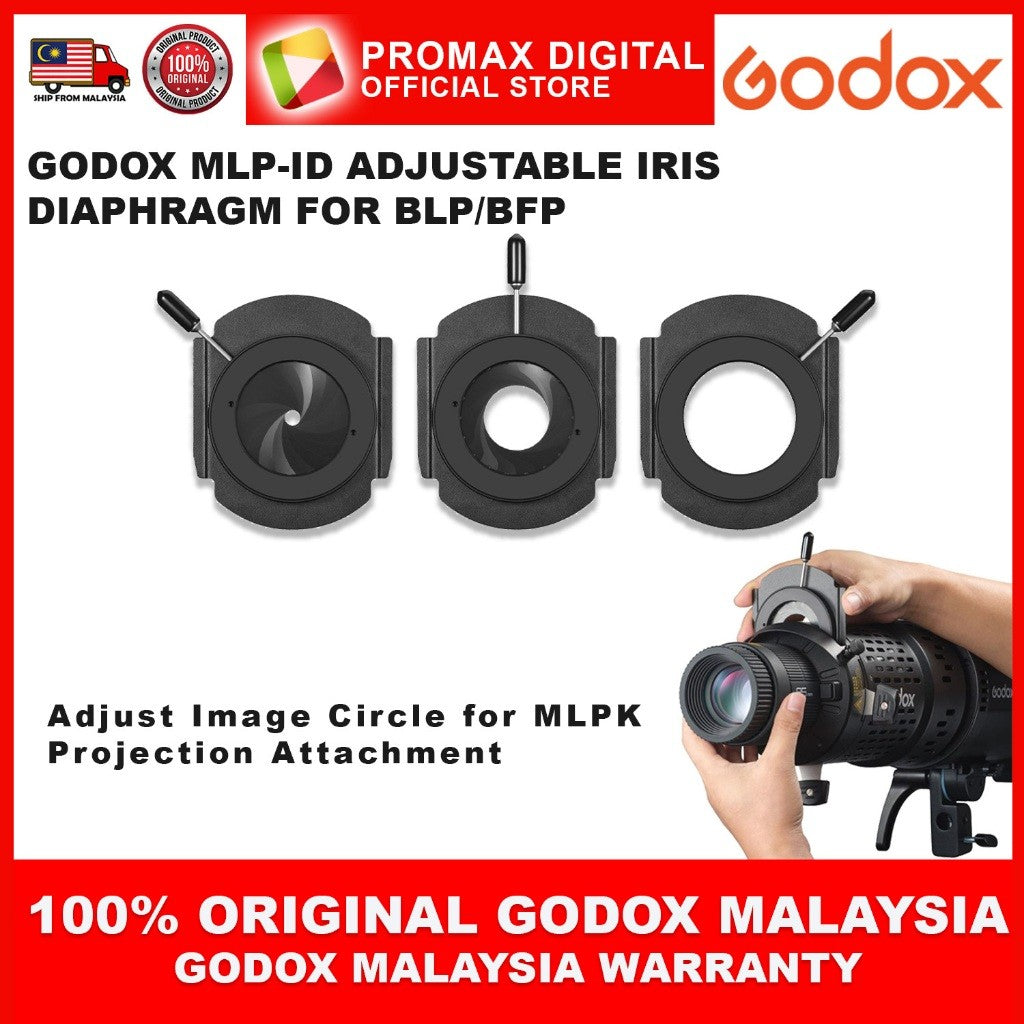 GODOX MLP-ID Iris Diaphragm for MLPK Projection Attachment