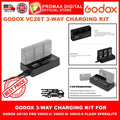 GODOX VC26T Triple Battery Charger Kit For GODOX AD100PRO V86III-C/ V86III-N/ V86III-S V1/ VB26/ VB30/ V1PRO/ V100