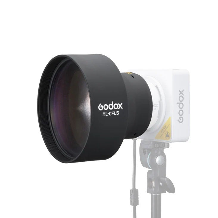 GODOX ML-CFL5 Collapsible Silicone Fresnel Attachment Adjustable Light Diffuser for ML-L15 & ML-L36