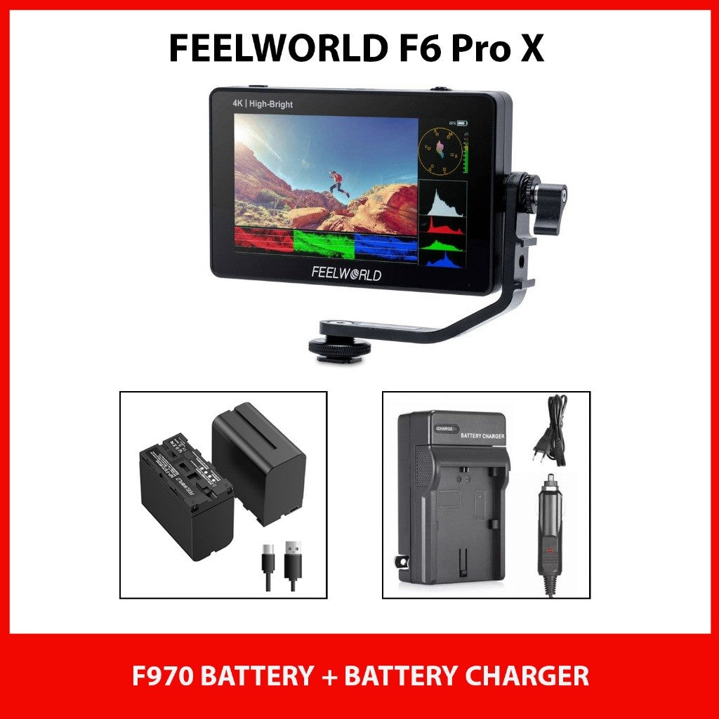 FEELWORLD F6 Plus X 5.5 inch 1600 nits High Bright Monitor (Malaysia Local Warranty)