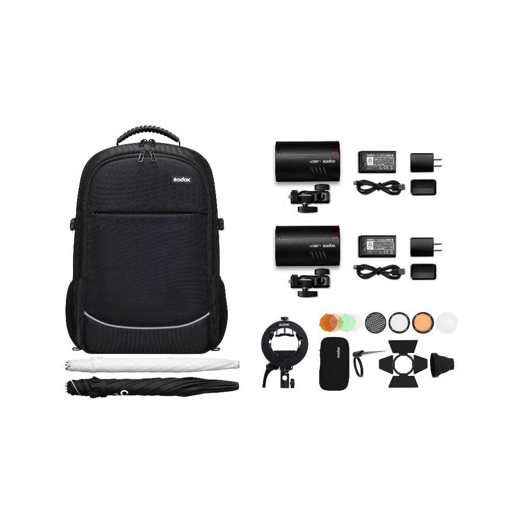 GODOX AD100 PRO KIT POCKET FLASH 2KIT OUTDOOR STROBE TTL AD100pro - GODOX MALAYSIA